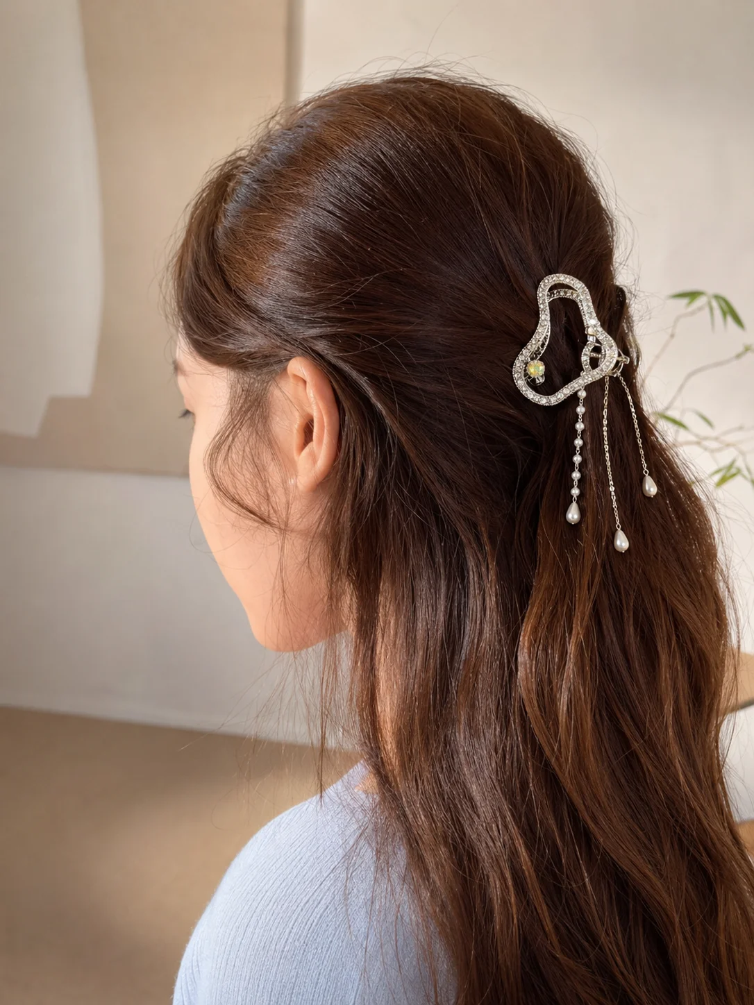Crystal Hair Clip